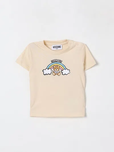 Moschino Babies' T-shirt  Kinder Farbe Beige