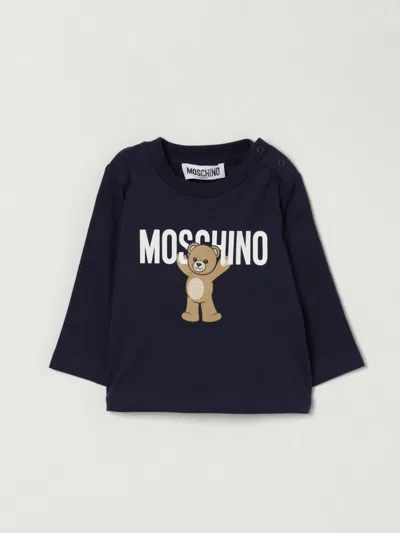 Moschino Babies' T-shirt  Kids Color Blue