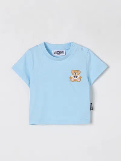 Moschino Babies' T-shirt  Kinder Farbe Blau