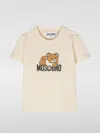 Moschino Babies' T-shirt  Kids Color Brown In Braun