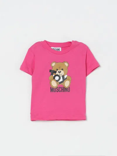 Moschino T-shirt  Kids Color Fuchsia