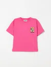 Moschino T-shirt  Kids Color Fuchsia In Fuchsia
