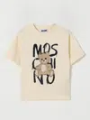 Moschino Teddy Bear-print Cotton T-shirt In White