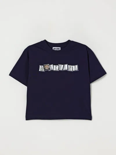 Moschino T-shirt  Kids Color Navy In Blue