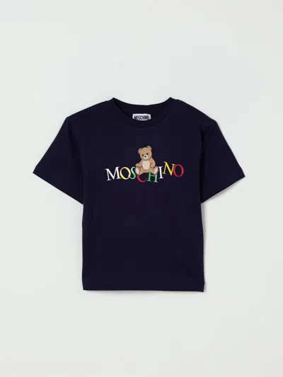 Moschino T-shirt  Kids Color Navy In Blue