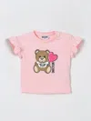 Moschino Babies' T-shirt  Kinder Farbe Pink