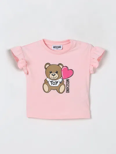 Moschino Babies' T-shirt  Kinder Farbe Pink