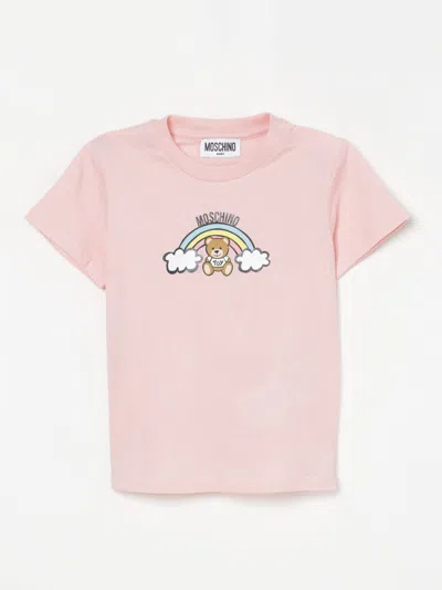 Moschino Kids' T-shirt  Kinder Farbe Pink