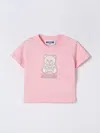 Moschino Babies' T-shirt  Kids Color Pink
