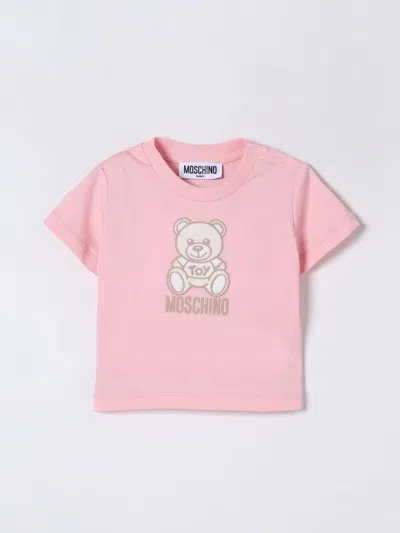 Moschino Babies' T-shirt  Kids Color Pink