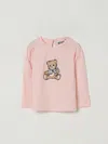 Moschino Babies' T-shirt  Kids Color Pink