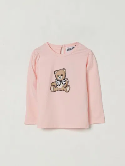 Moschino Babies' T-shirt  Kids Color Pink