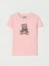 Moschino Teddy Bear T-shirt In Pink