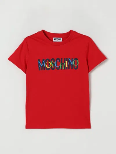 Moschino T-shirt  Kids Color Pink In Red