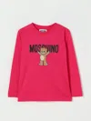Moschino T-shirt  Kids Color Pink In Red
