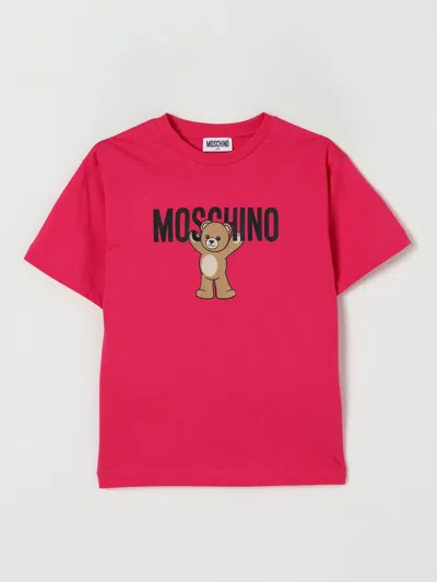 Moschino T-shirt  Kids Color Raspberry In Pink