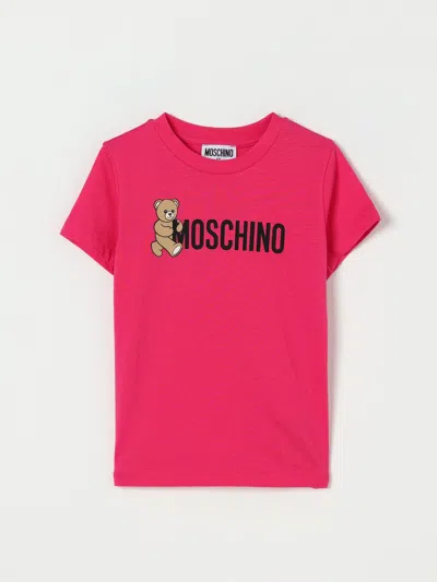 Moschino T-shirt  Kids Color Raspberry In Pink