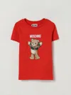 Moschino Print T-shirt In Red