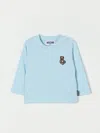 Moschino Babies' T-shirt  Kids Color Sky Blue