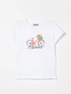 Moschino T-shirt  Kids Color White In White