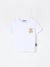 Moschino Short Sleeved Blouse In White