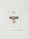 Moschino Babies' T-shirt  Kids Color White