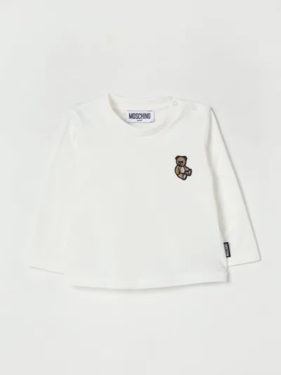 Moschino Babies' T-shirt  Kids Color White