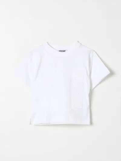 Moschino T-shirt  Kids Colour White In Weiss