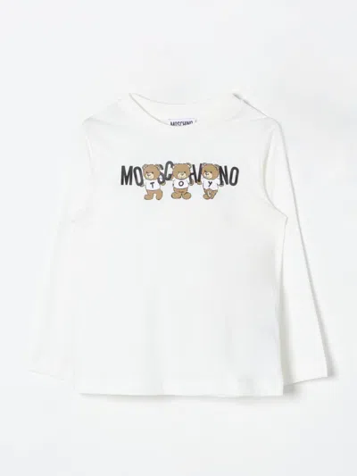 Moschino T-shirt  Kids Colour White In Weiss