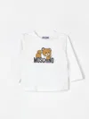 Moschino Babies' T-shirt  Kinder Farbe Weiss