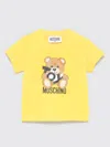 Moschino Babies' T-shirt  Kids Color Yellow