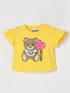 Moschino Babies' T-shirt  Kinder Farbe Gelb