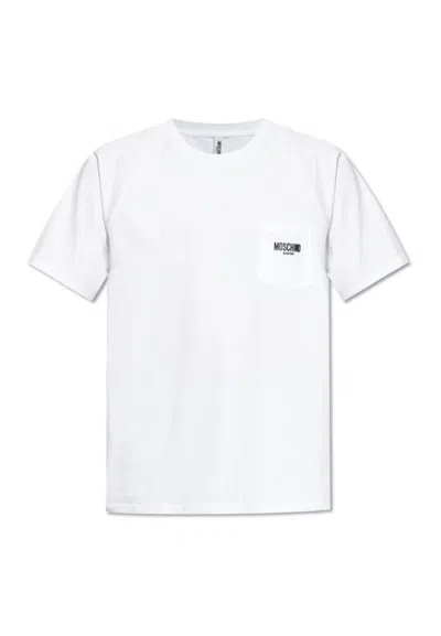 Moschino T-shirt  Swim In White