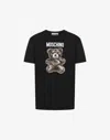Moschino Teddy Bear T-shirt In Black
