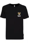 Moschino Under Bear T-shirt In Nero