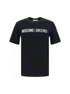 Moschino Logo Embroidery T-shirt In Multi