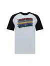 Moschino Logo-print Cotton T-shirt In Multi/white