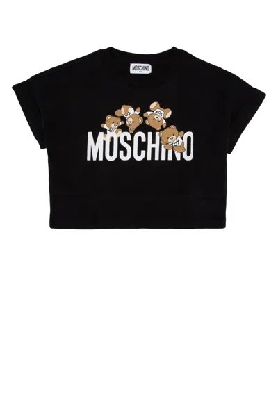 Moschino Kids' T-shirt In Nero