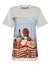 Moschino T-shirt In Neutral