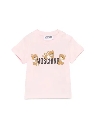 Moschino Babies' T-shirt In Pink