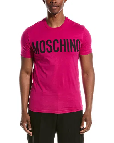 Moschino T-shirt In Pink