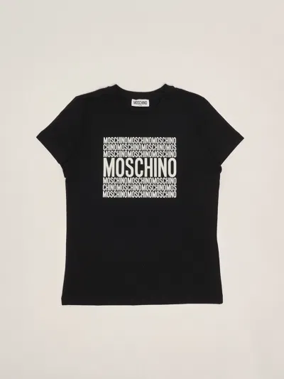 Moschino Kids' T-shirt T-shirt In Black
