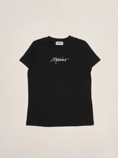 Moschino Kids' T-shirt T-shirt In Black