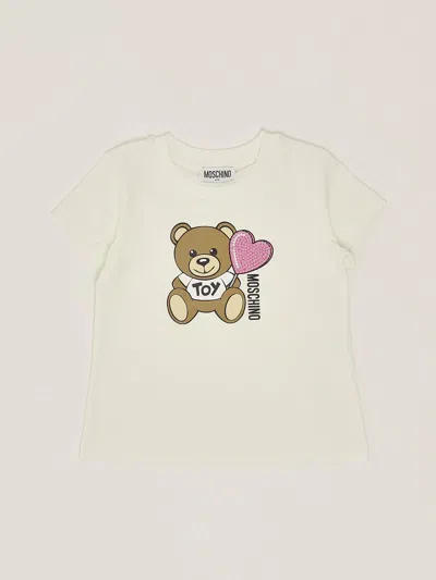 Moschino Kids' T-shirt T-shirt In Gold