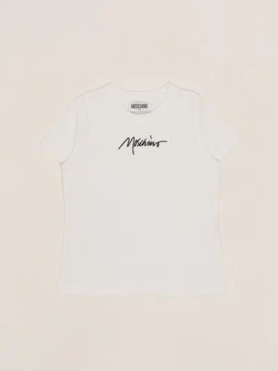 Moschino Kids' T-shirt T-shirt In White