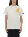 Moschino Organic Cotton Jersey T-shirt Archive In White