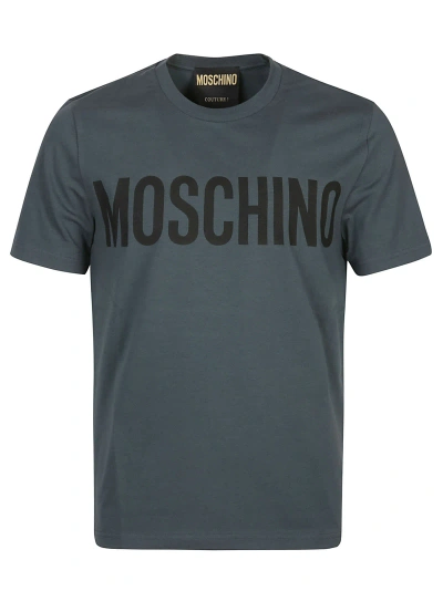 Moschino T-shirt In Verde Fantasia