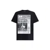 Moschino T-shirt Whit Maxi Print In Black