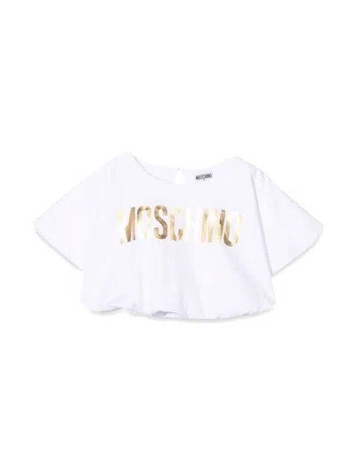 Moschino Kids' T-shirt In White