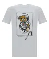 Moschino Teddy Bear Logo T-shirt In White
